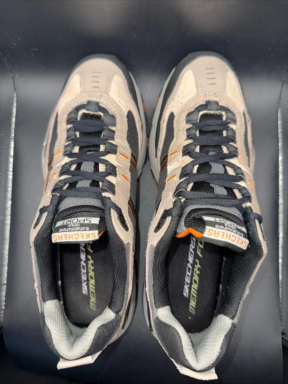Size 8 - Skechers 51241 TPBK Men, Clean, No Box Flaws, Good Condition